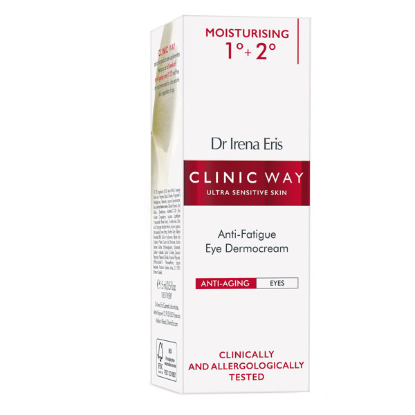 Clinic Way VEIDS, Nr. 1+2 pretgrumbu acu krēms 30-40+, 15ml attēls