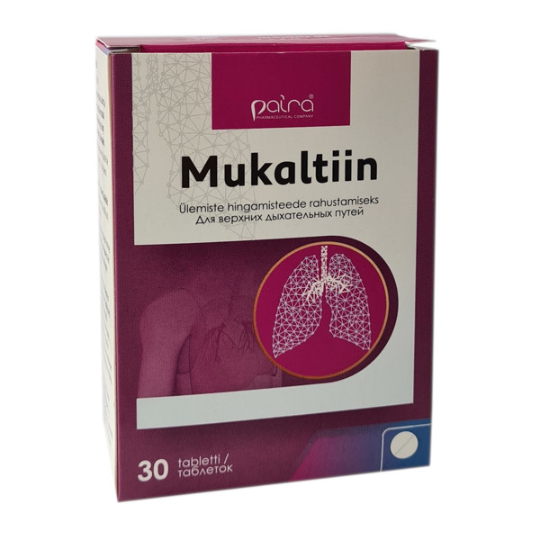 MUKALTIIN tabletės, N30 attēls