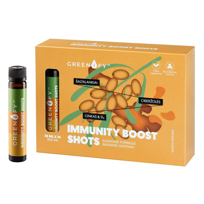 Greenify Immunity Boost Shots, imūnsistēma, 25 ml, N14 attēls