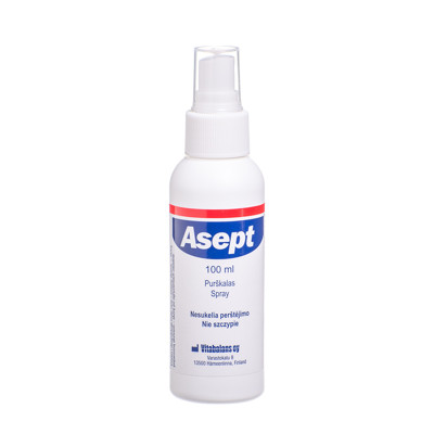 ASEPT, dezinfekcijas aerosols, 100 ml attēls