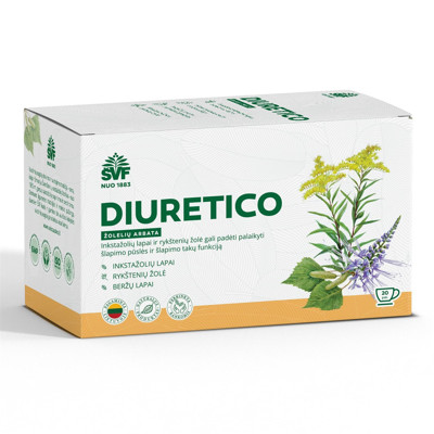 ACORUS DIURETICO, 1,5 g, zāļu tēja, 20 gab. attēls