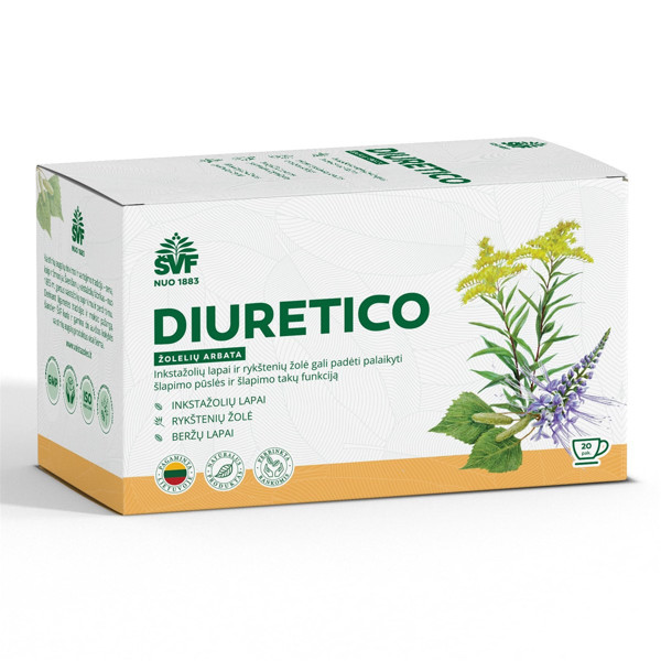 ACORUS DIURETICO, 1,5 g, zāļu tēja, 20 gab. attēls