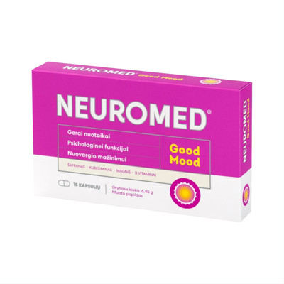 NEUROMED GOOD MOOD, 15 kapsulas attēls