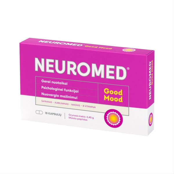 NEUROMED GOOD MOOD, 15 kapsulas attēls