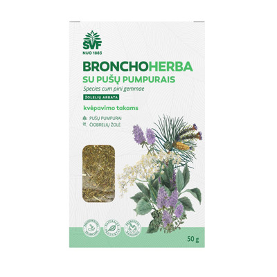 BRONHOHERBA ar priežu pumpuriem, 50 g attēls