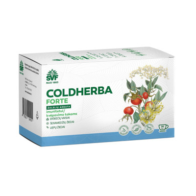 COLDHERBA FORTE, zāļu tēja, 2g, N20 attēls