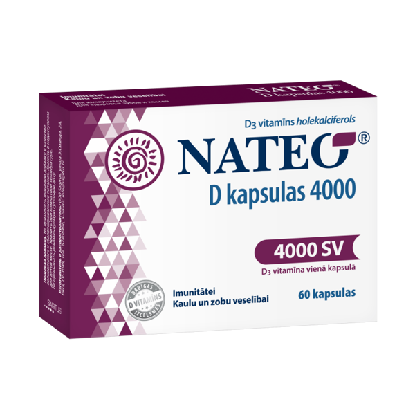 NATEO 4000 TV, 60 kapsulių