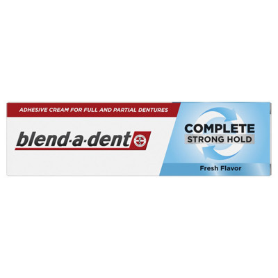 BLEND-A-DENT COMPLETE STRONG HOLD FRESH FLAVOR, lipīgs krēms protēzēm, 47 g
