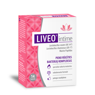LIVEO INTIME, 14 kapsulių