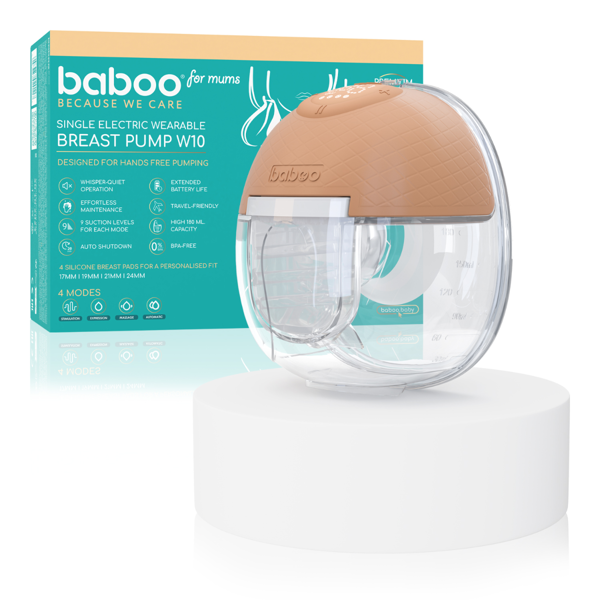 BABOO elektriskais krūts sūknis, 1 gab.