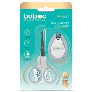 BABOO manikīra komplekts: šķēres un nagu grieznis, 0+ mēneši, 1 gab, Blue Haze