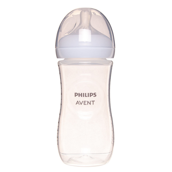 PHILIPS AVENT, buteliukas "Natural Response", su greitos tėkmės žinduku. SCY906/01, 330 ml
