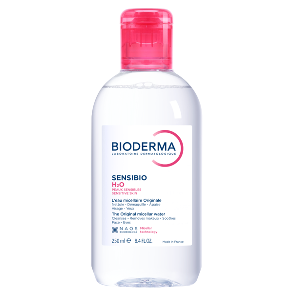 BIODERMA SENSIBIO H2O, micelinis valomasis vanduo, 250 ml