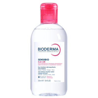 BIODERMA SENSIBIO AR H2O, micelinis valomasis vanduo jautriai, raustančiai odai, 250 ml