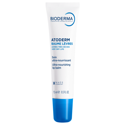 BIODERMA ATODERM LEVRES, intensyviai maitinantis ir atkuriantis lūpų balzamas, 15 ml