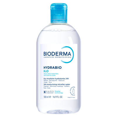 BIODERMA HYDRABIO H2O, micelinis valomasis vanduo, 500ml