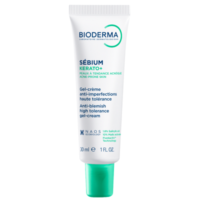 BIODERMA SEBIUM KERATO+, kremas mažinantis spuogus ir po jų likusias dėmes, skirtas į aknę linkusiai, jautriai odai, 30ml