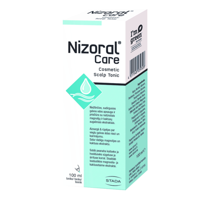 NIZORAL CARE, kosmetinis tonikas galvos odai, 100 ml