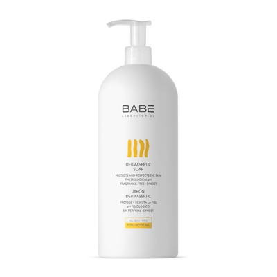 BABE BODY, dermaseptinis skystasis muilas, jautriai kūno odai, 1000 ml