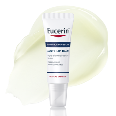 EUCERIN ACUTE LIP BALM, lūpų balzamas nuo skilinėjimo, 10 ml