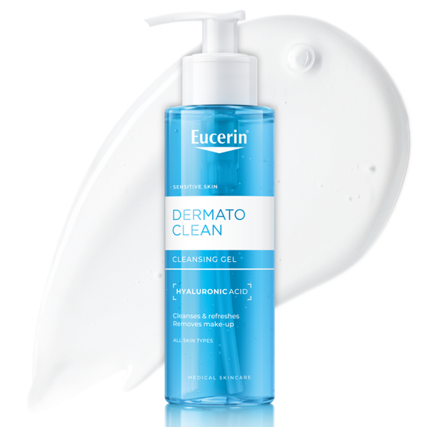 EUCERIN DERMATOCLEAN, prausimosi gelis, 200 ml
