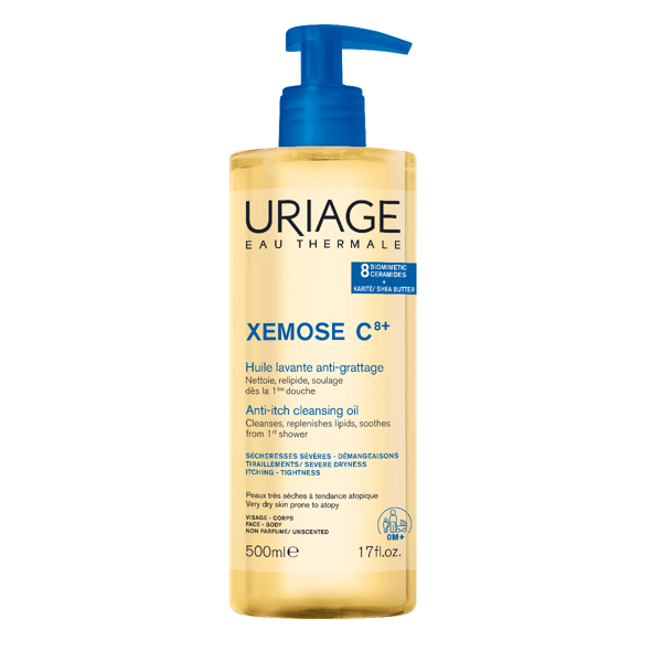 URIAGE XEMOSE HUILE, aliejinis prausiklis, 500 ml