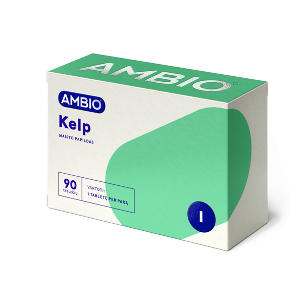 AMBIO KELP, 90 tablečių
