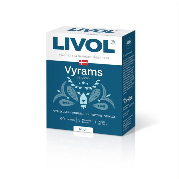LIVOL MULTI VYRAMS, 60 tablečių