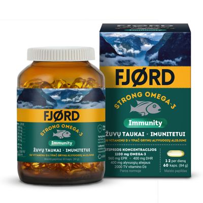 FJORD STRONG OMEGA-3 IMMUNITY, 60 капсул изображение