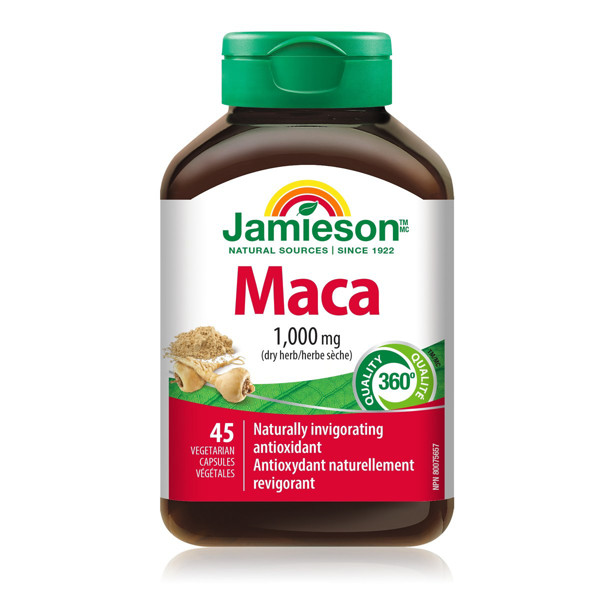 JAMIESON MACA EKSTRAKTAS 50 mg, 45 kapsulės